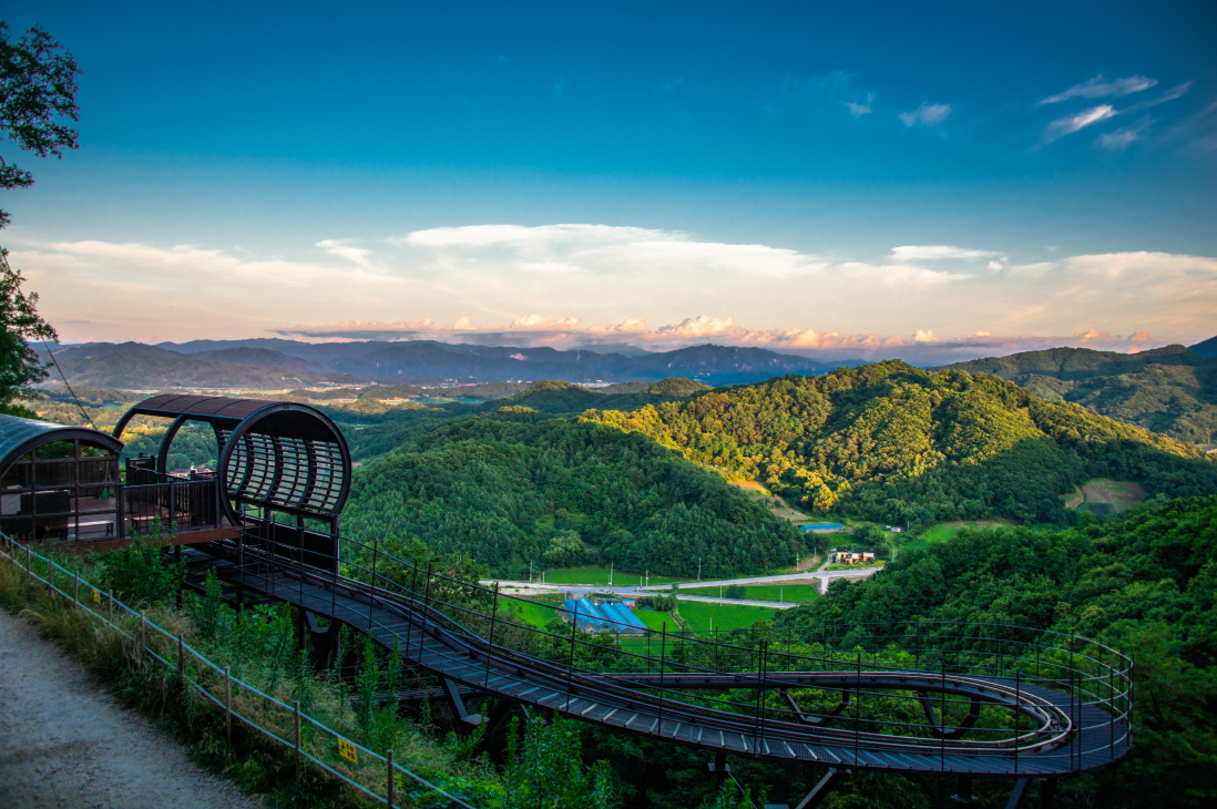 소이산 모노레일 내가 도착했을 땐 운행이 끝난 시간이라
아쉬움이 많이 남았다.