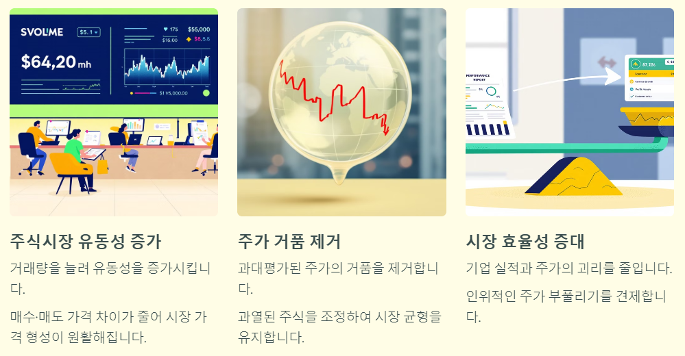 공매도의 장점