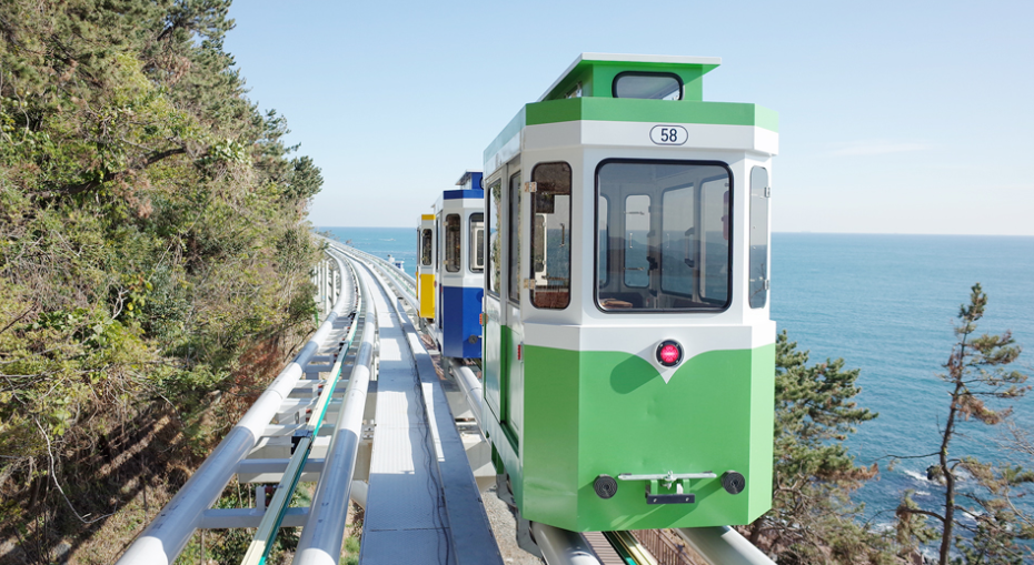 해운대 해변열차 블루라인