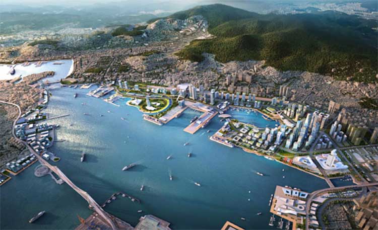 북항 재개발 사업 2단계 조감도