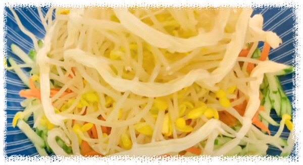 콩나물-샐러드-요리-효능