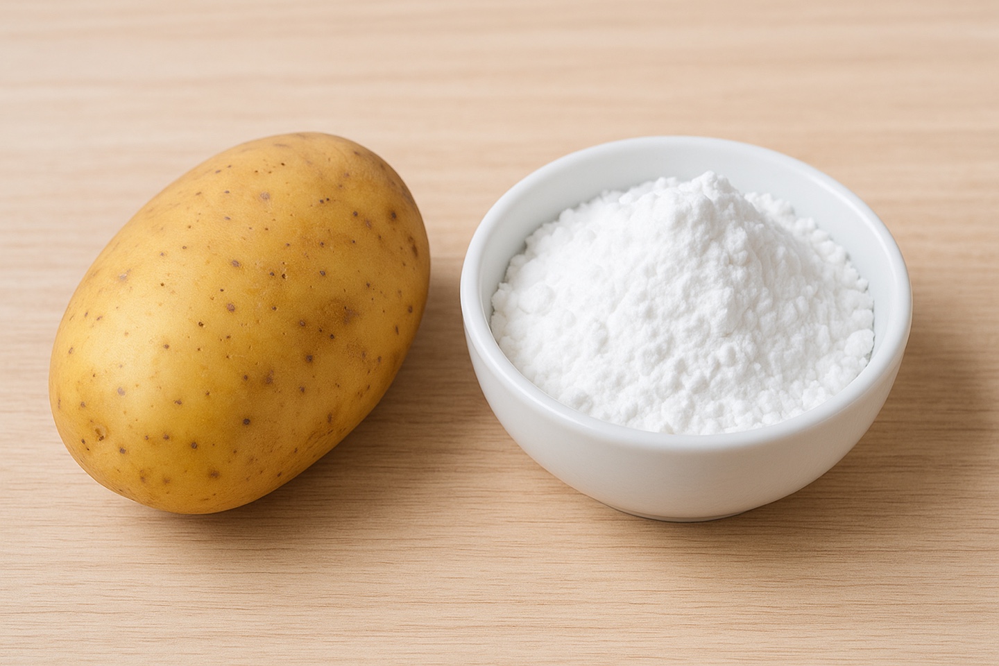 감자전분 사진