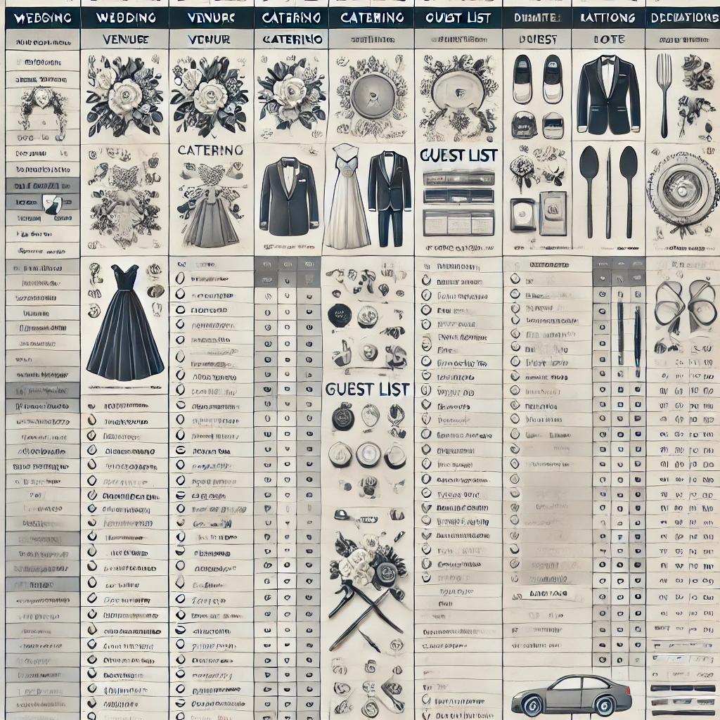 결혼준비내역서