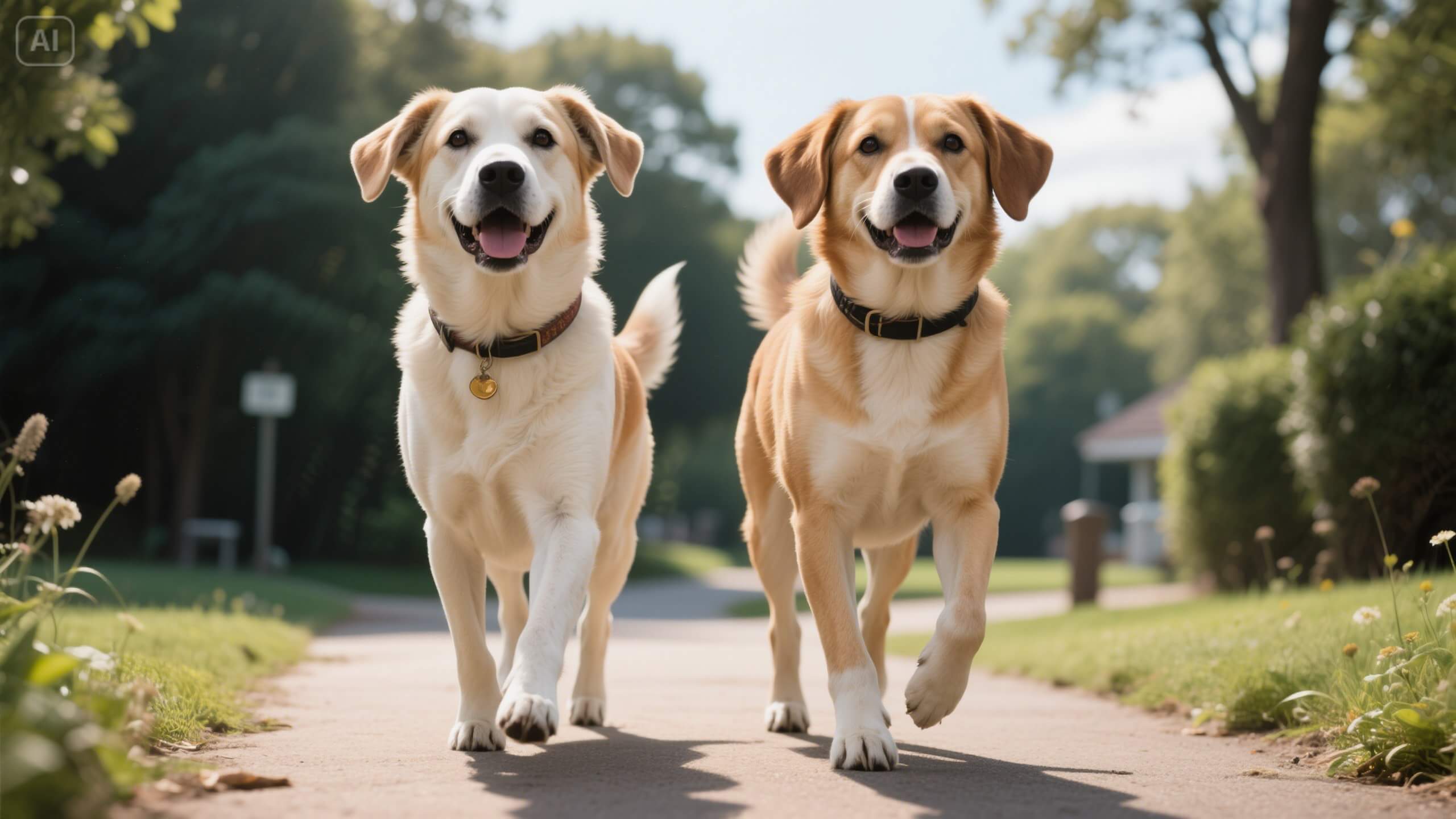 다견 가정에서의 개별 산책 필요성과 효과적인 방법