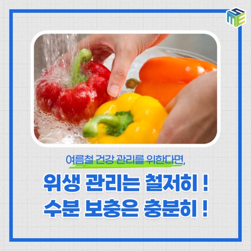 여름철 꼭 알아야 할 건강관리와 식중독 예방법