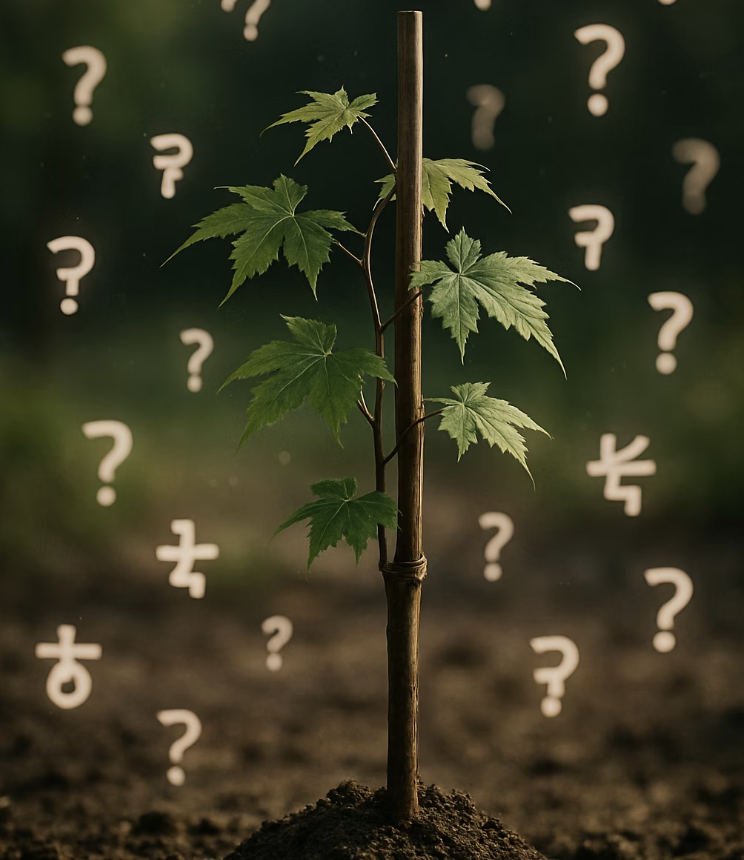 배롱나무 묘목 심는 방법 A to Z (구덩이 파기부터 물주기까지)