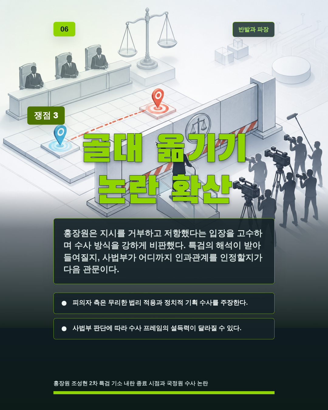 골대 옮기기 논란 확산