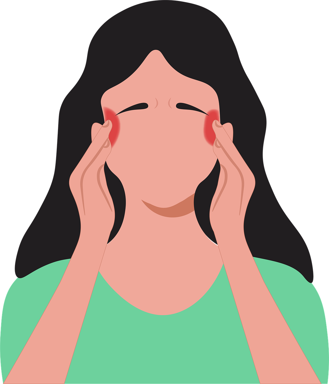 다발성경화증의 주요 증상