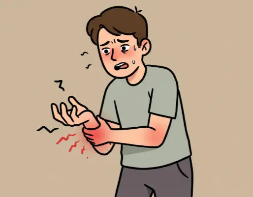 손목이 시큰거리고 아플때 병원