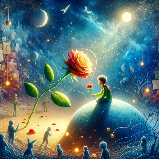 어린왕자와 장미 이야기