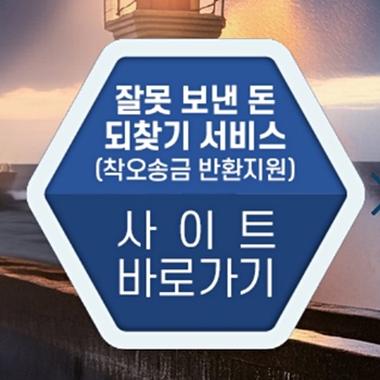 돈 잘못 입금했을 때, 착오송금 반환 신청 방법