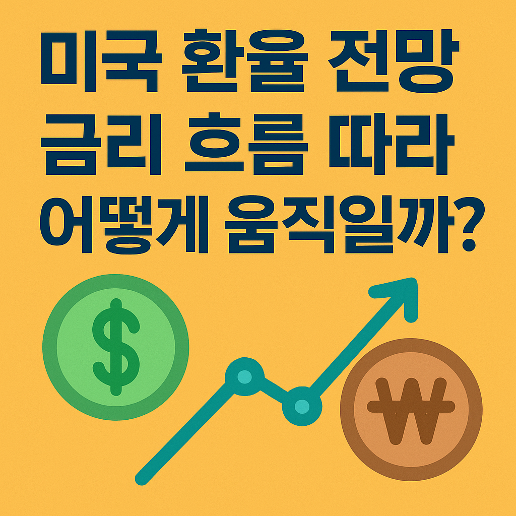 미국 환율 전망 2025: 금리 흐름 따라 어떻게 움직일까?