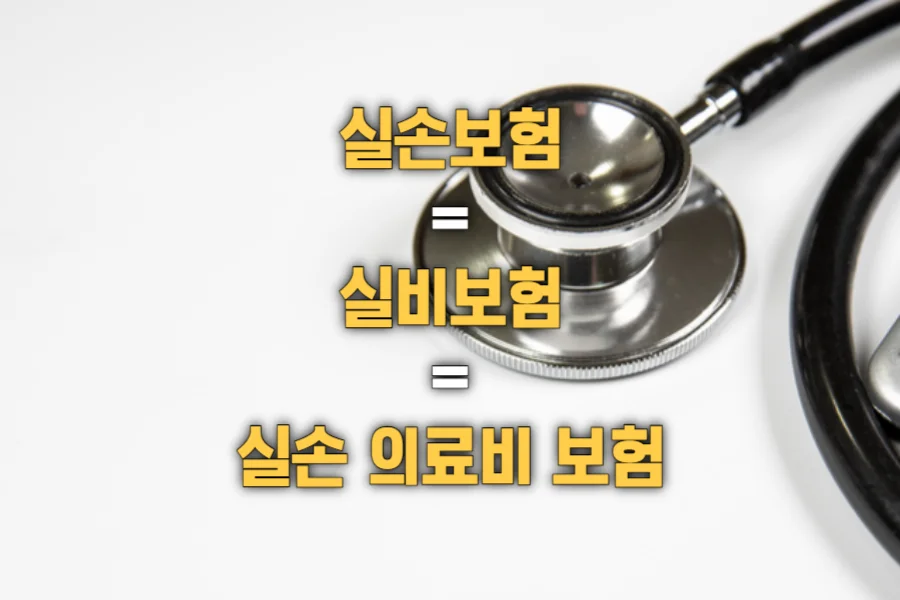 실손-의료비-보험-명칭