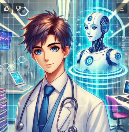 네이버 시리즈 웹소설 &lt;A.I. 닥터&gt; 이미지