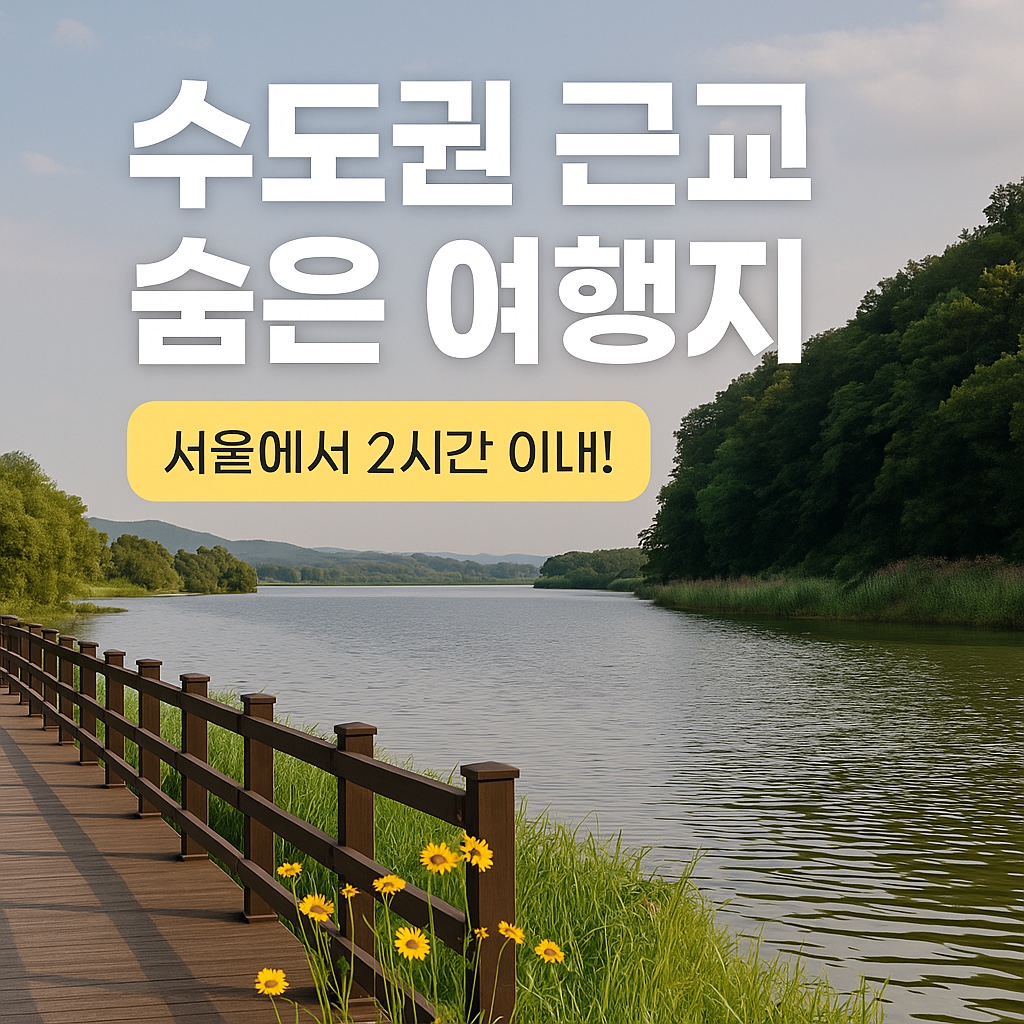 수도권 근교 숨은 여행지