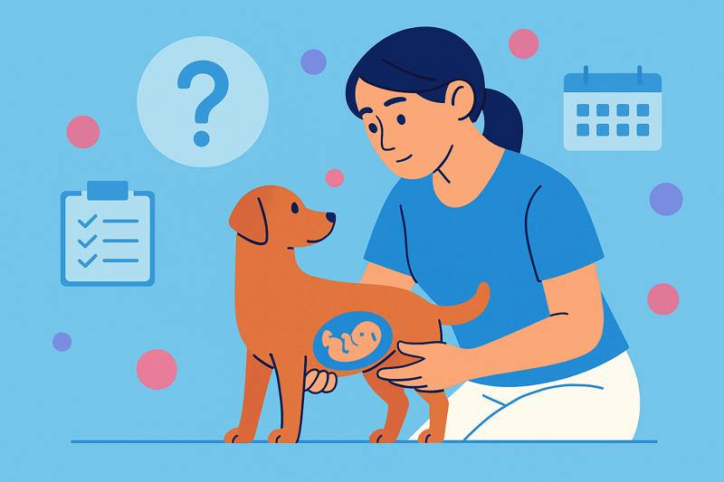 강아지 임신 진단법: 진단 중요성에 따른 혈액, 초음파, X-레이까지 단계별 진단