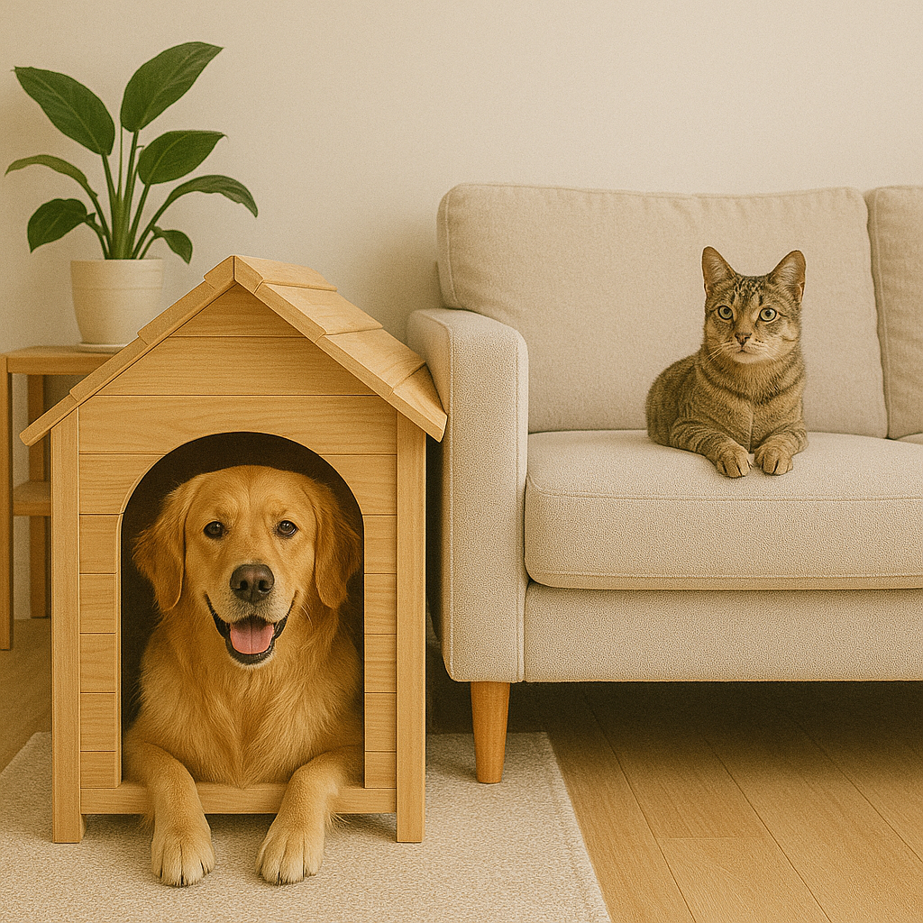 개와 고양이 사이좋게 지내게 하는 방법