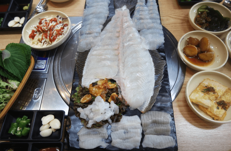 대관령 맛집 "그집앞 대관령본점" 음식