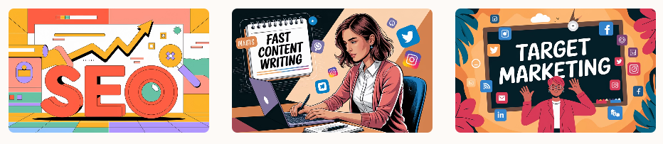 블로그.SNS콘텐츠 초안 작성 도우미