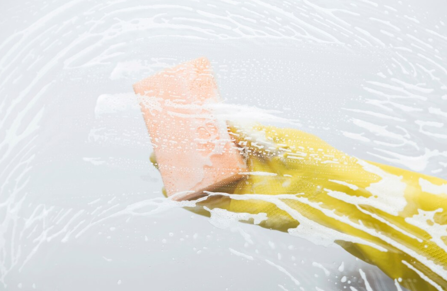 샤워부스 물때 제거 방법