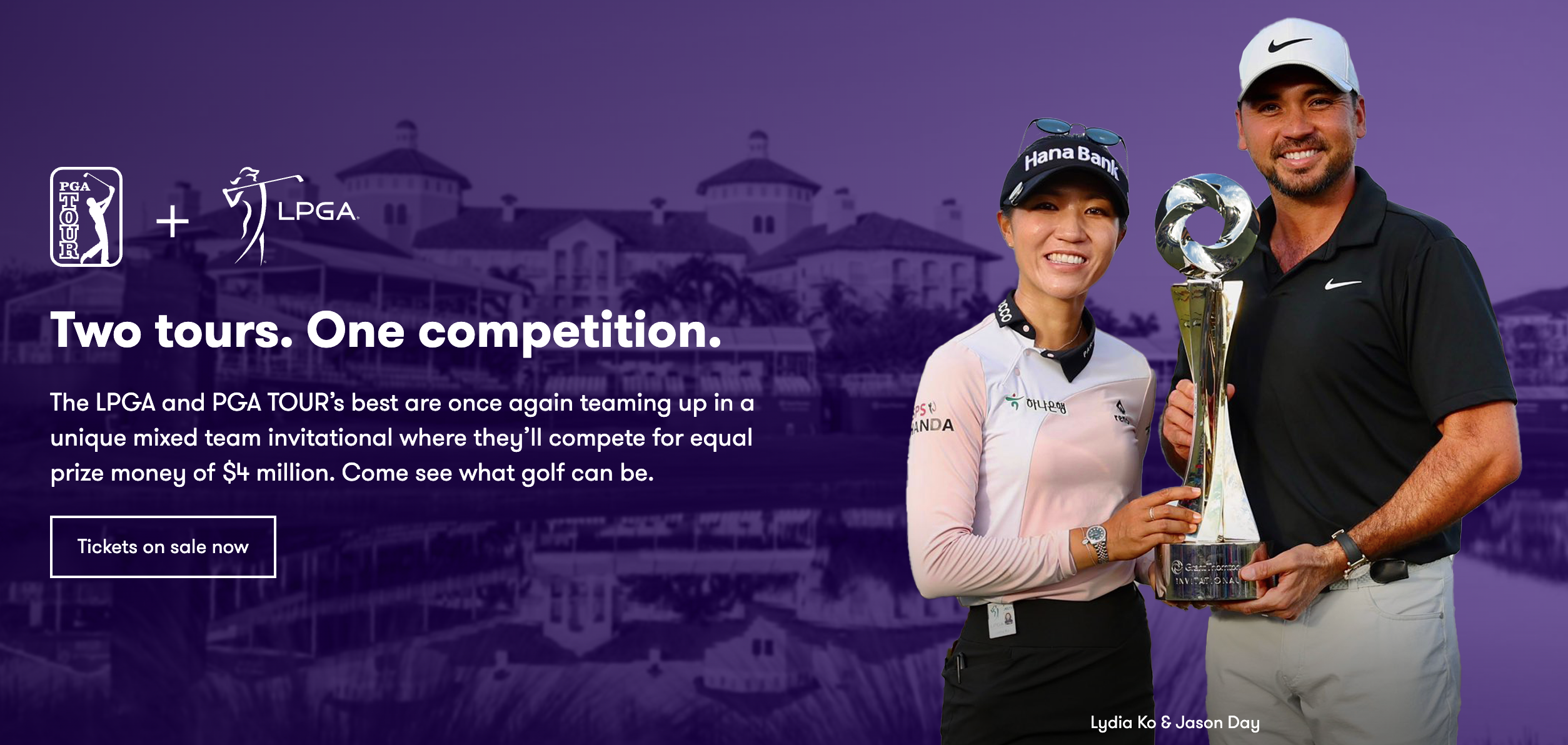 PGA투어와 LPGA투어 혼성대회 '그랜드 손튼 인비테이셔널'