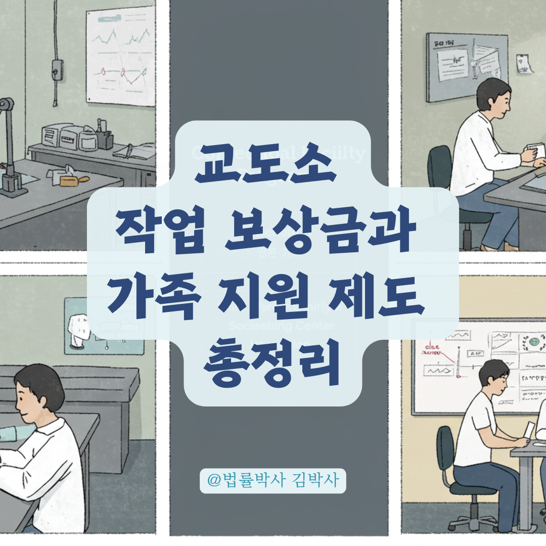 교도소 수형자에게 지급되는 &lsquo;작업 보상금&rsquo;과 가족 지원 여부, 정확히 알아보기.