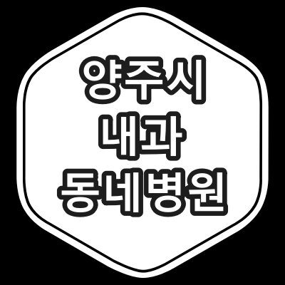 양주시 내과 전문의 진료 동네 병원