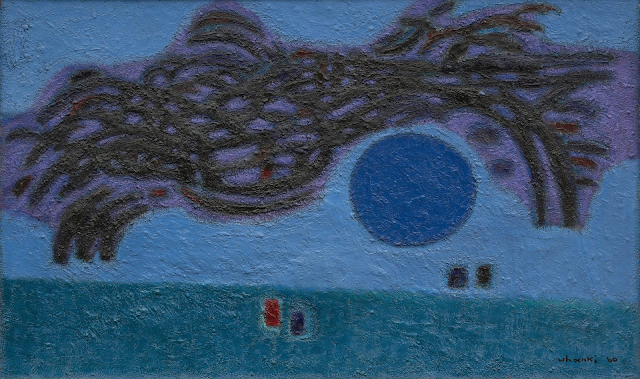 김환기 화백의 산월