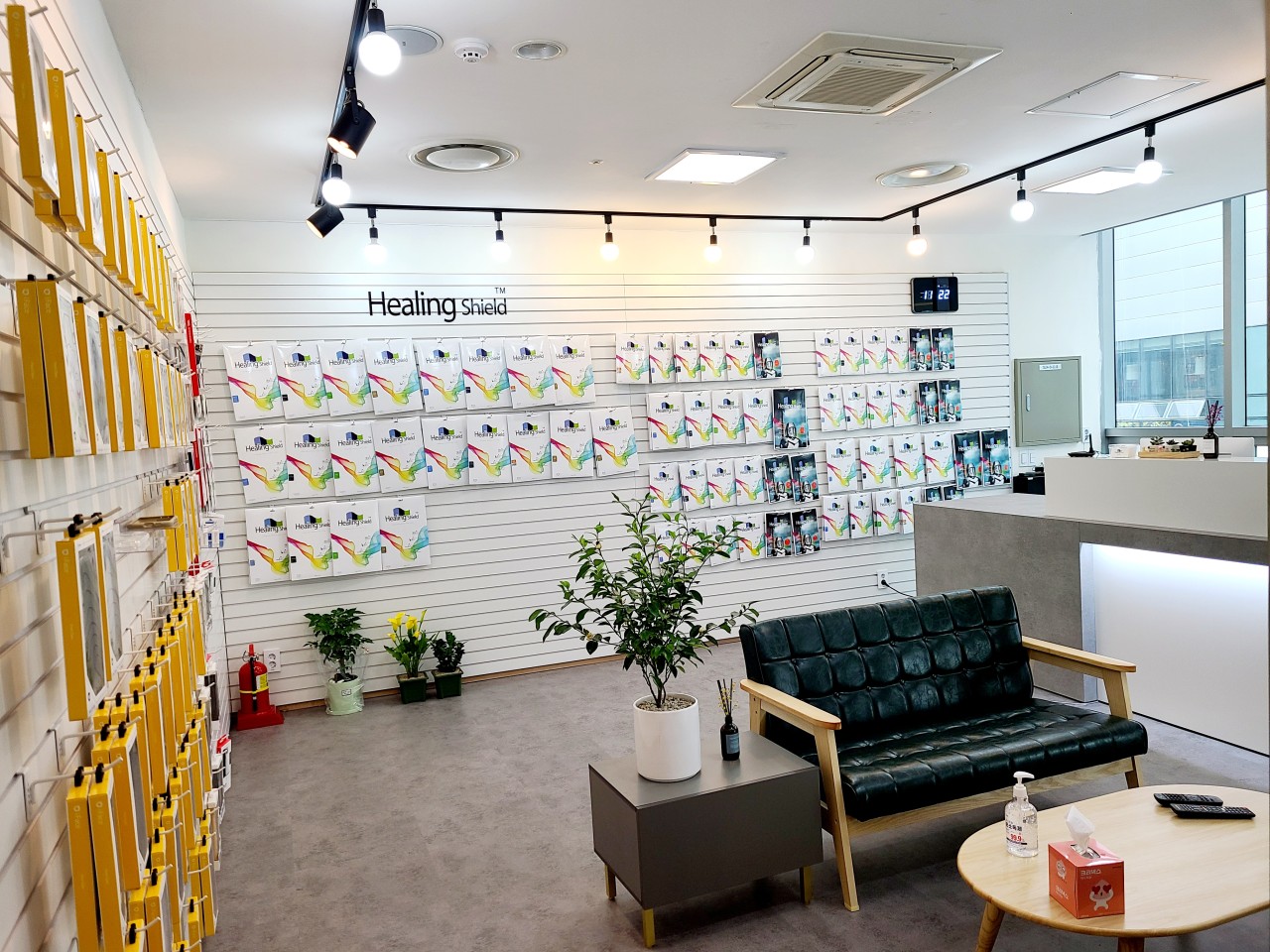 힐링쉴드 상봉점 내부