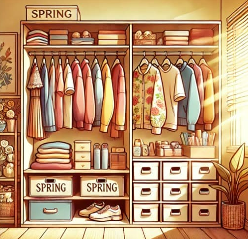 봄철 옷장 정리 노하우