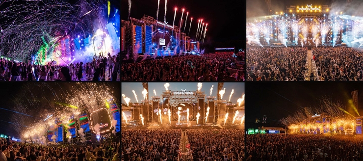 월드 디제이 페스티벌 현장 사진