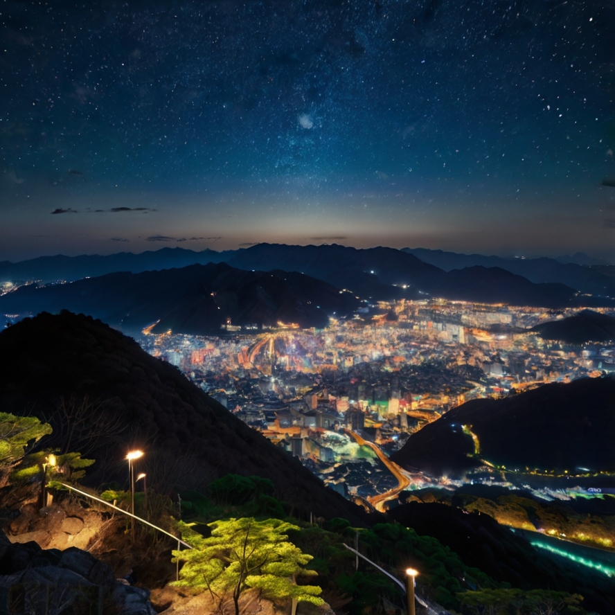 나가사키 야경 명소 야경 투어 이미지