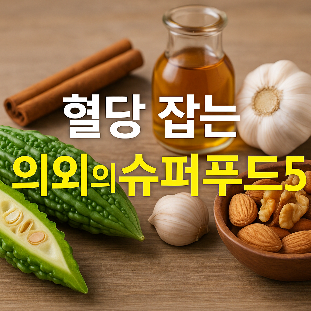 혈당잡는 의외의 슈펴푸드5