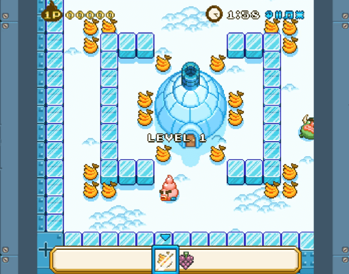 배드아이스크림-2인용게임-시작-화면