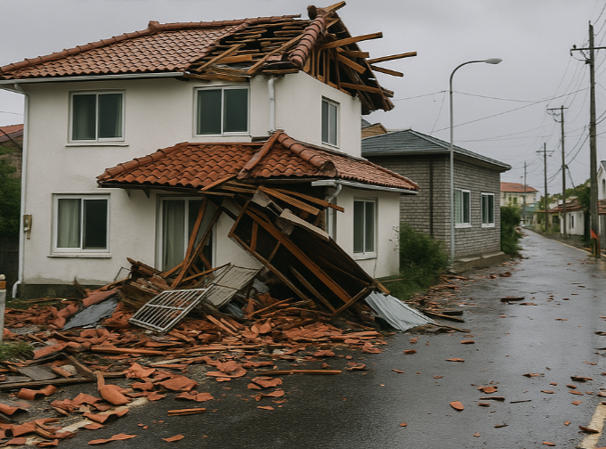 태풍 피해 신고접수、 태풍 피해보상