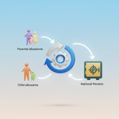 자동지급 대상 복지는 무엇? 국민연금은 언제부터?