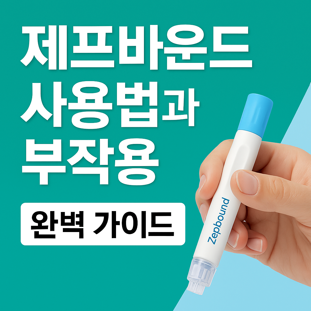 제프바운드 사용법과 부작용 완벽가이드