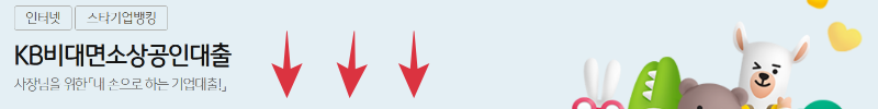 KB비대면소상공인대출