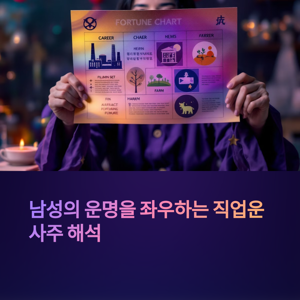남성 사주에서 보는 직업운 썸네일