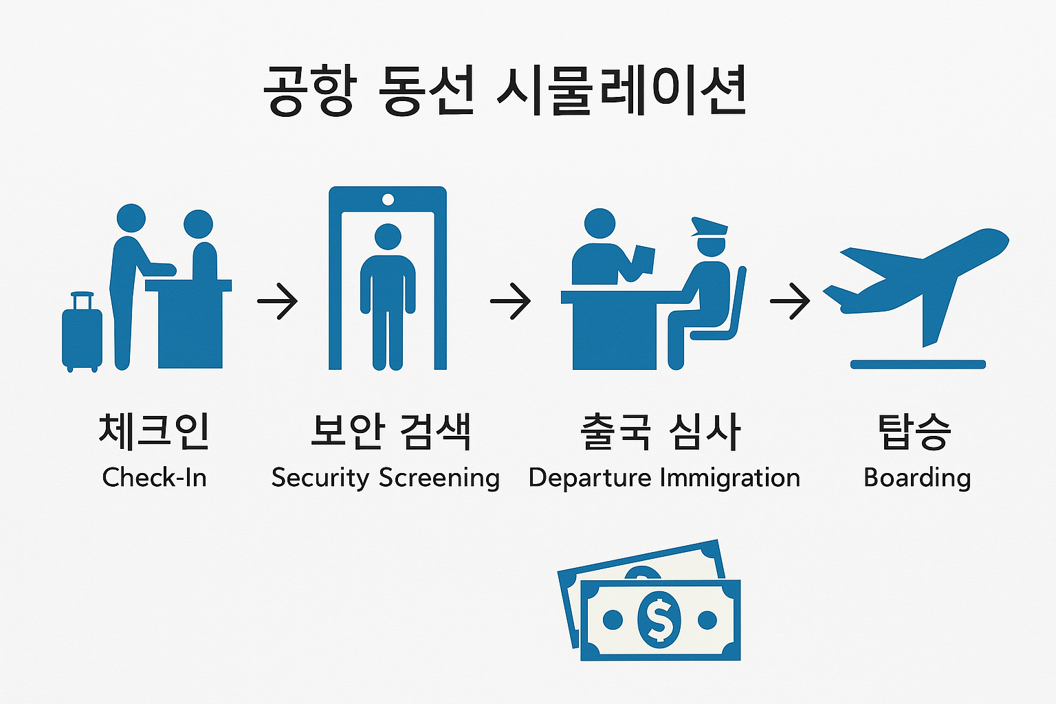 세부 출국 당일 공항 도착부터 탑승까지 동선