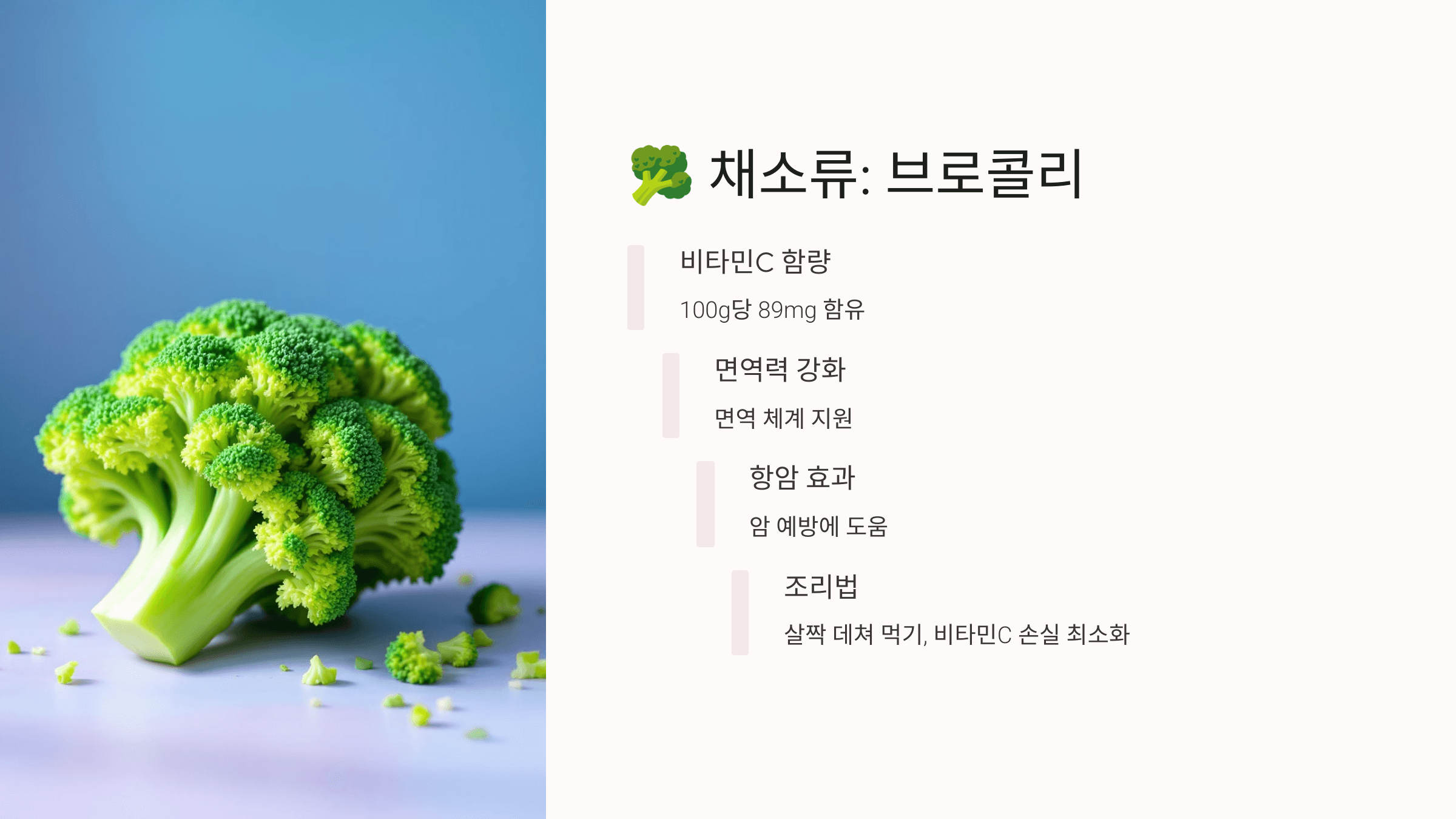 비타민C와 관련된 사진입니다.
