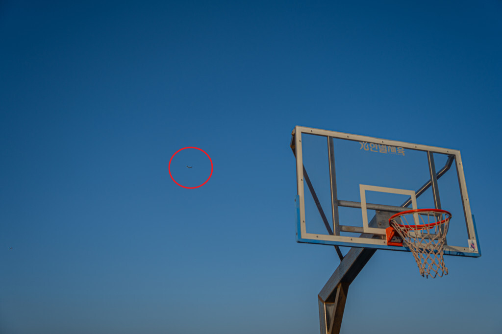 제주 탑동공원 비행기