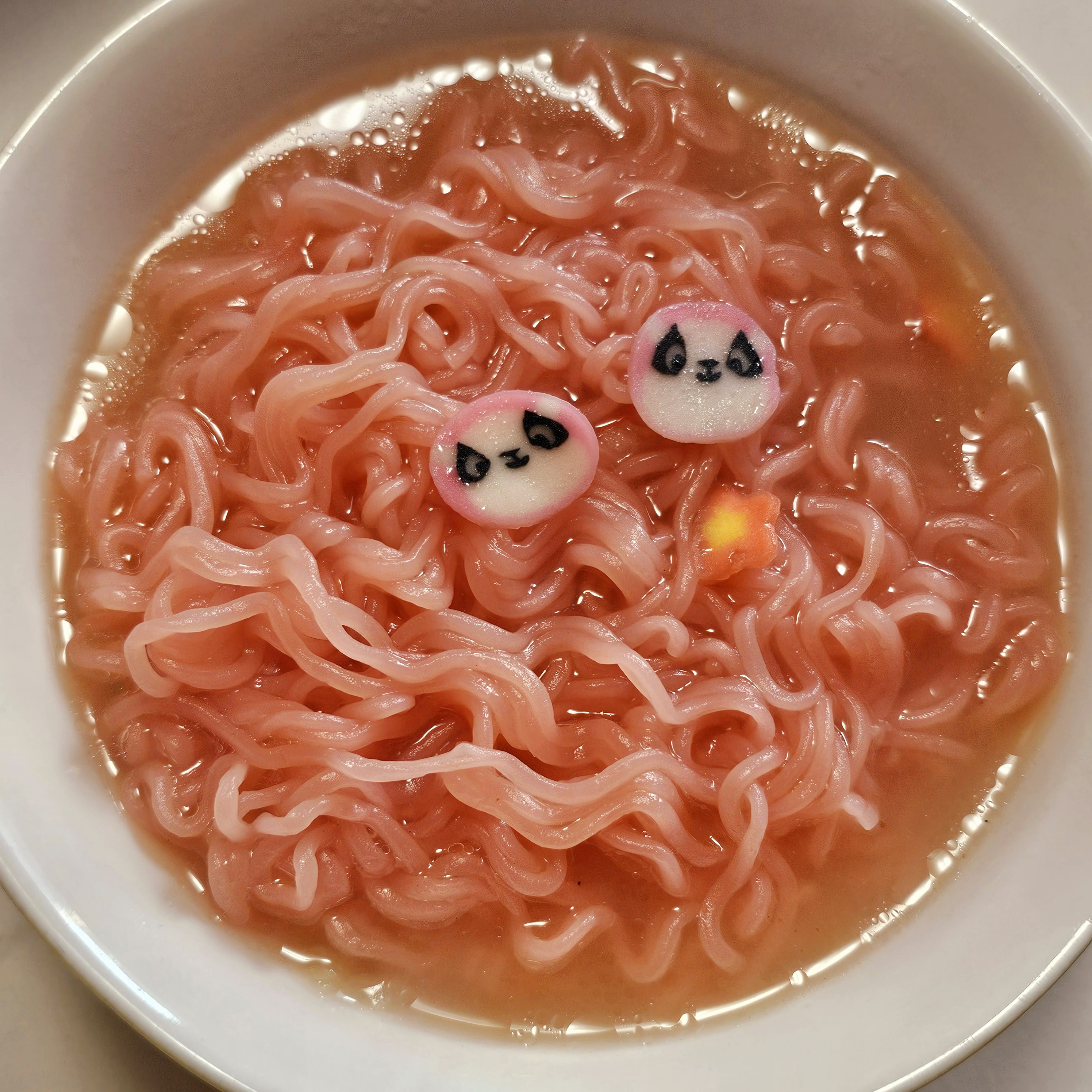핑크퐁당라면 맛