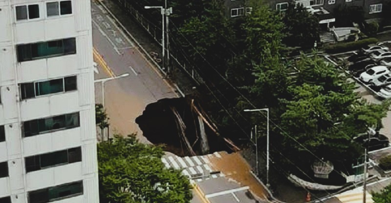 싱크홀은 어떻게 생길까?