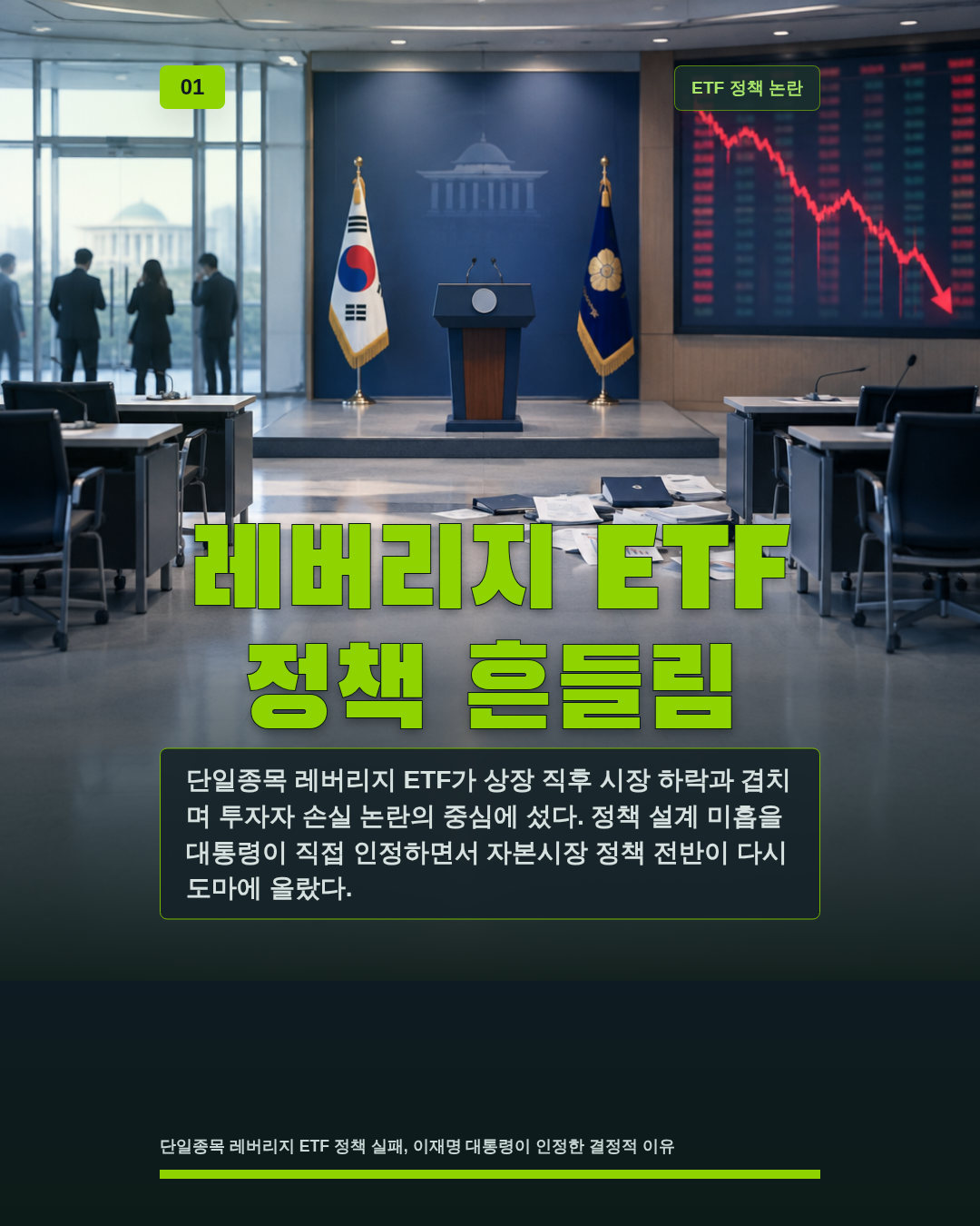 레버리지 ETF 정책 흔들림