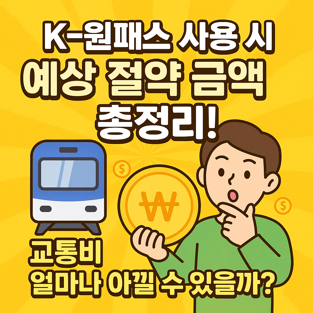 K원패스얼마나절약