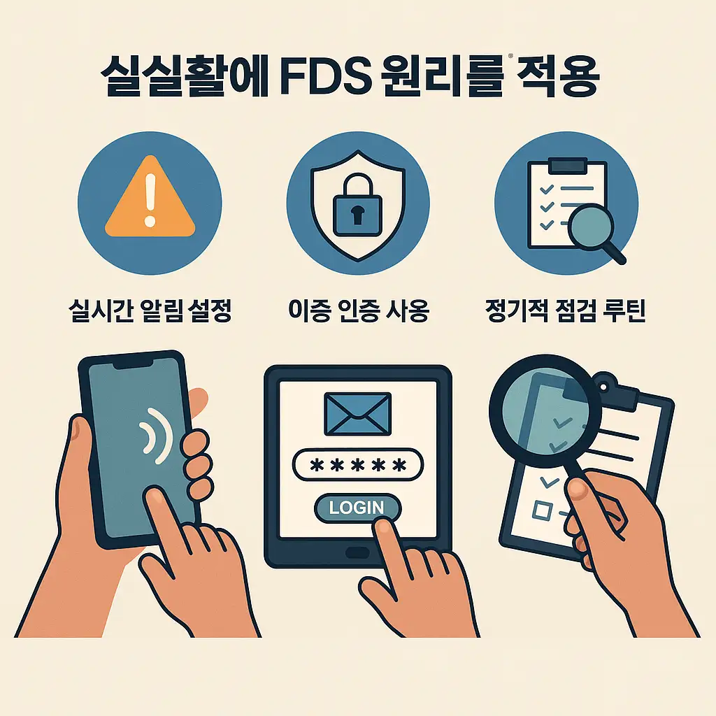 실생활에서 FDS 원리를 적용하는 3가지 루틴