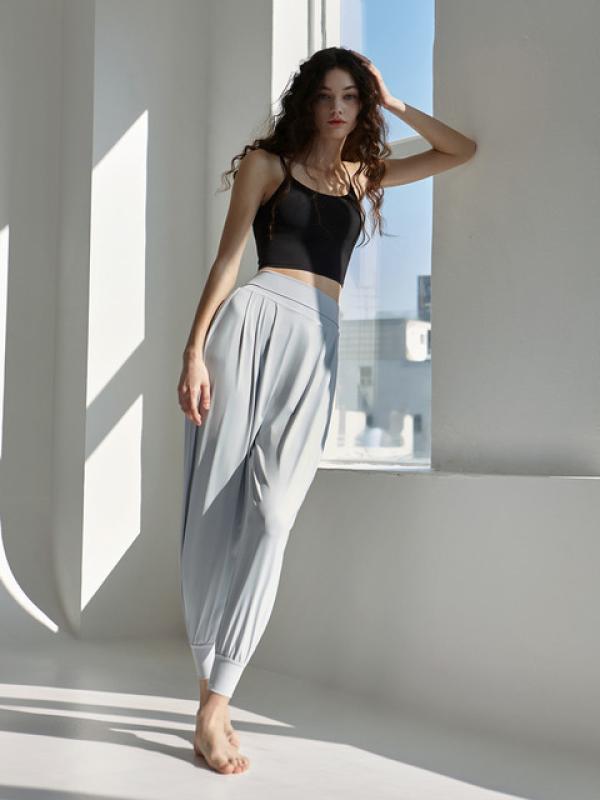 데비웨어 여성 요가복 블랙 필라테스 하렘팬츠 9부팬츠 DEVI-B0041