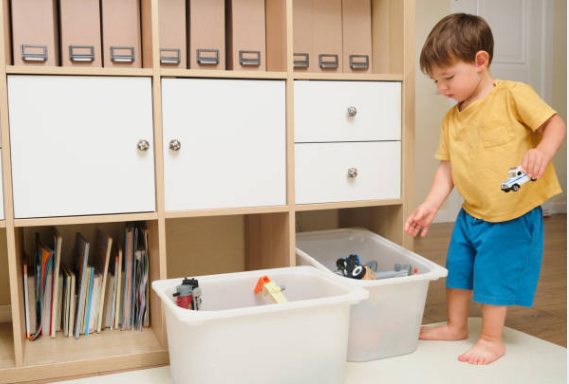 toy cleanup game for kids