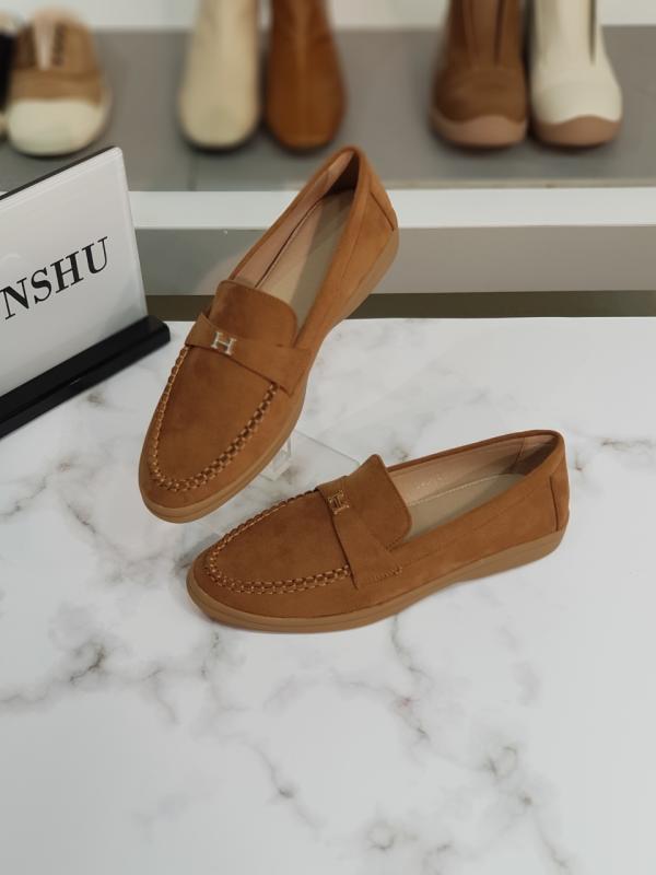 한슈 루이에 스웨이드 로퍼 슬립온 zd HS84740